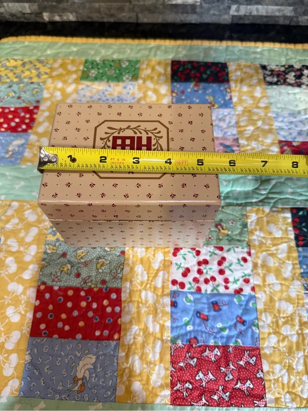 Vintage Avon Granny Core Recipe Box